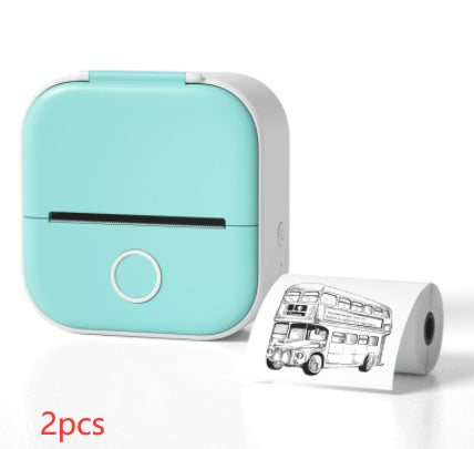 Portable Mini Thermal Label Printer Bluetooth Inkless Photo Printer