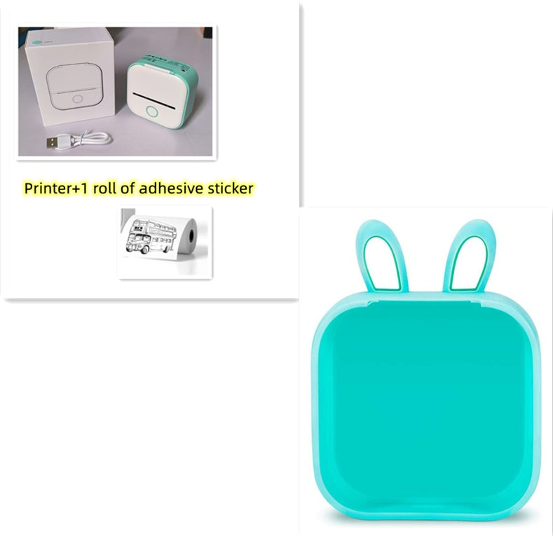 Portable Mini Thermal Label Printer Bluetooth Inkless Photo Printer