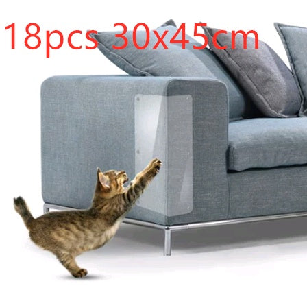 Transparent Cat Claw Protector Pads – Anti-Scratch Sofa & Furniture Guard