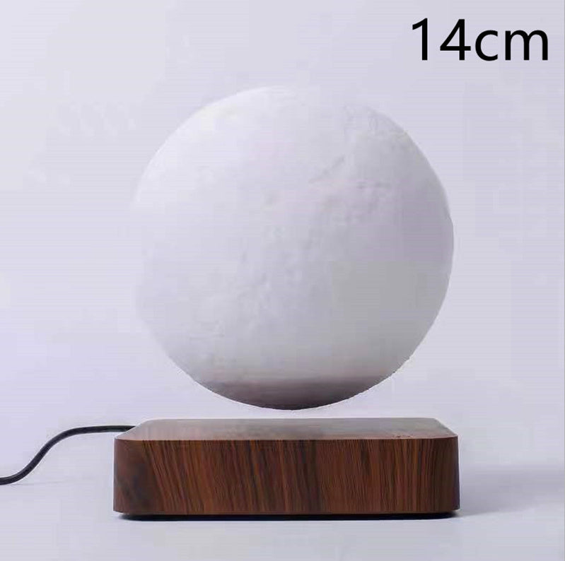 Magnetic Levitation Moon Lamp 3D Printed Planet Night Light Decor