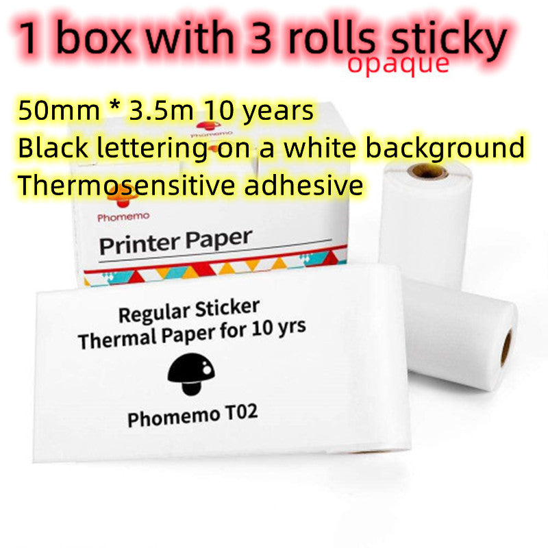 Portable Mini Thermal Label Printer Bluetooth Inkless Photo Printer