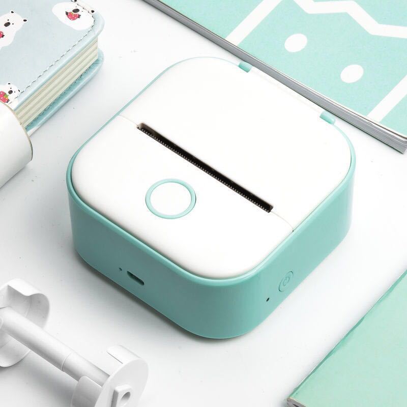 Portable Mini Thermal Label Printer Bluetooth Inkless Photo Printer