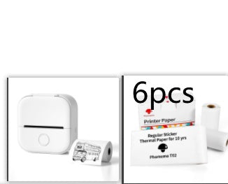 Portable Mini Thermal Label Printer Bluetooth Inkless Photo Printer