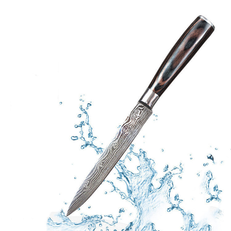 Professional Chef Knife Set 6/8-Piece Stainless Steel Kitchen Knives