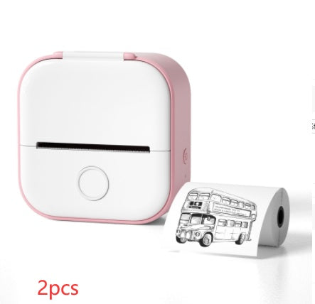 Portable Mini Thermal Label Printer Bluetooth Inkless Photo Printer
