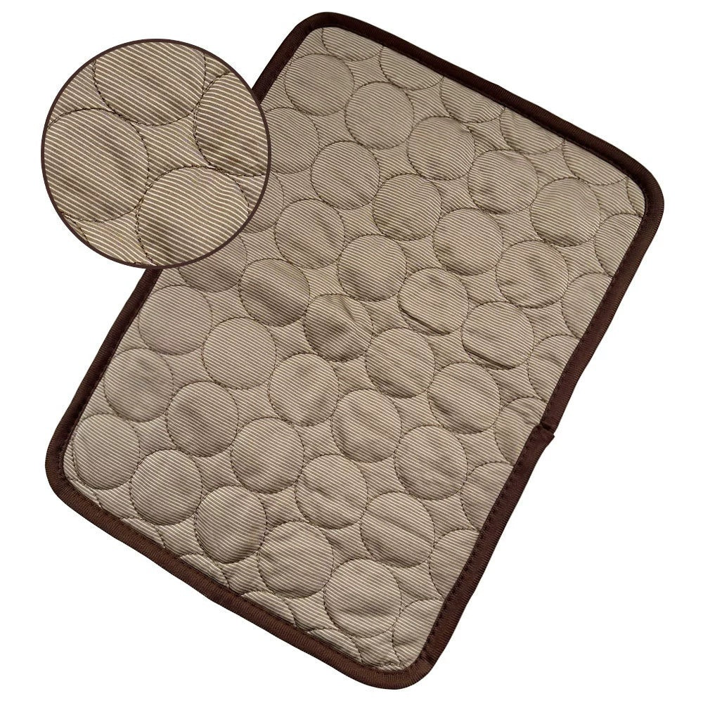Pet Dog Cat Cooling Pad Ice Silk Summer silk fibers Cold Nest Cushion Mat
