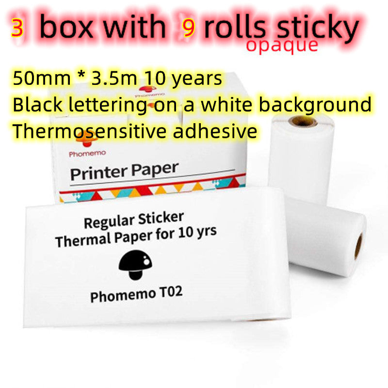Portable Mini Thermal Label Printer Bluetooth Inkless Photo Printer