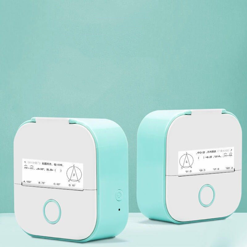 Portable Mini Thermal Label Printer Bluetooth Inkless Photo Printer
